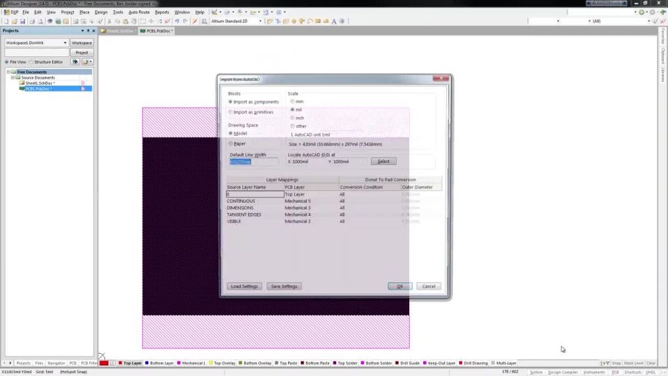 AutoCAD Importer : Exporter Update - Features
