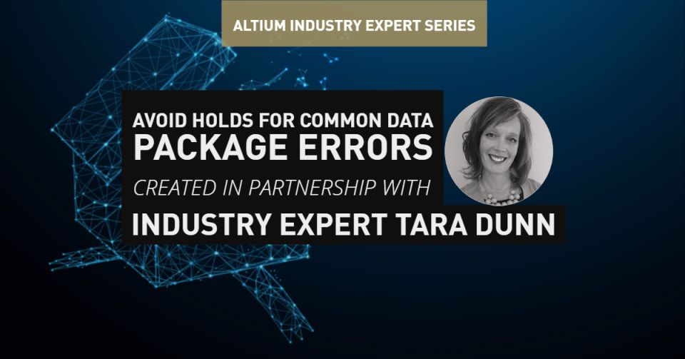 Avoid Holds for Common Data Package Errors