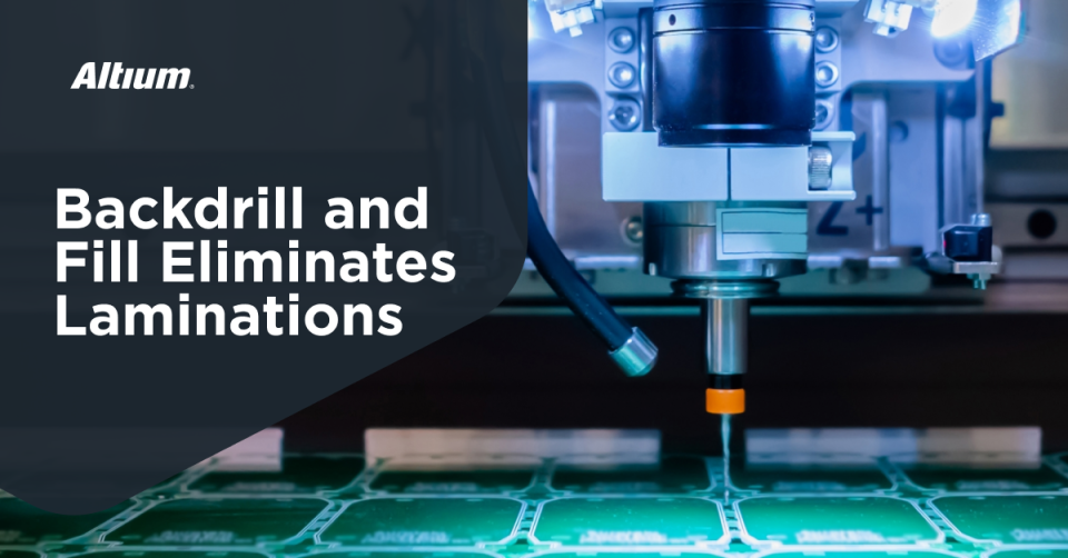 Wiercenie wsteczne i wypełnianie dla ślepych i ukrytych przelotek w PCB