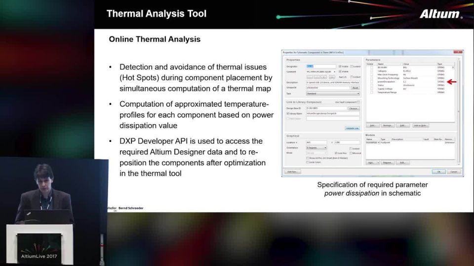 Bernd Schroeder: Novel Thermal Analysis Tool For Altium - Events:ADSCvid