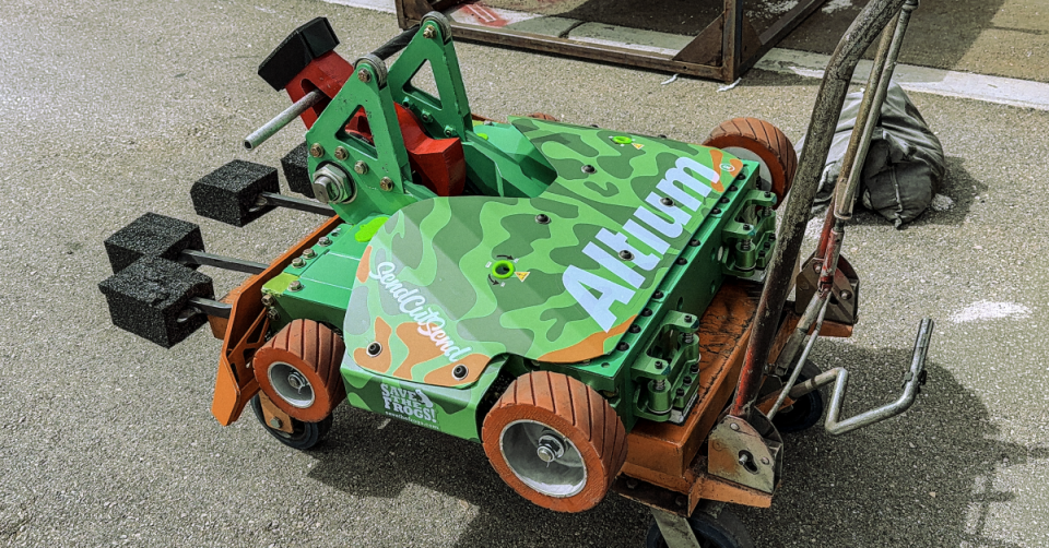 How Team Ribbot Built a 40 kW Robot