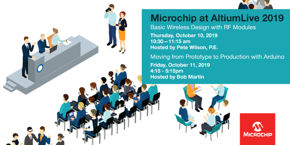 Come See Microchip at AltiumLive 2019 in San Diego!