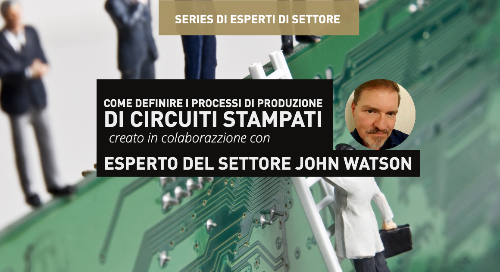 Come definire i processi di produzione di circuiti stampati