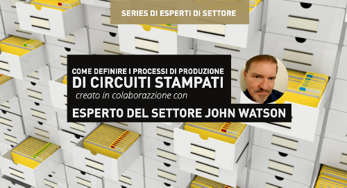 Come definire i processi di produzione di circuiti stampati