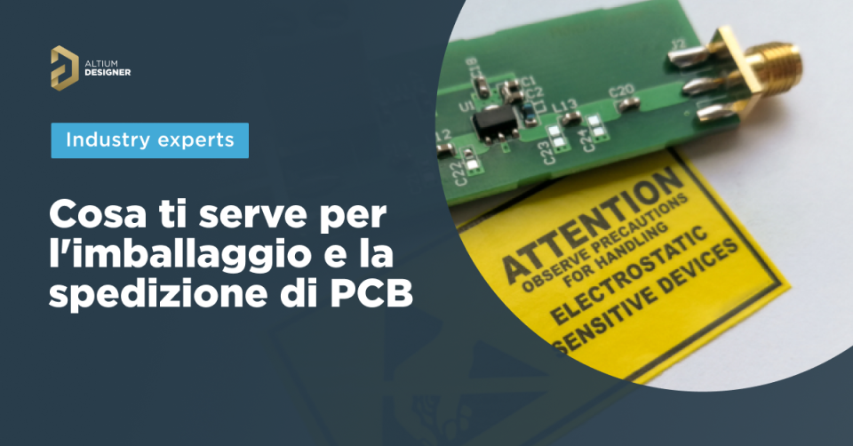 Imballaggio di PCB