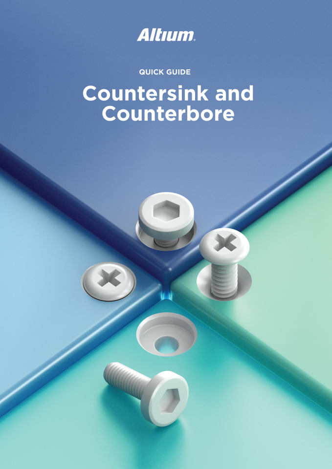 OUNTERSINK, COUNTERBORE