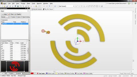 Creating Custom Pad Shapes - EvalQuest - Features