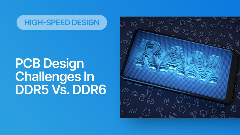 PCB design for DDR5 vs DDR6