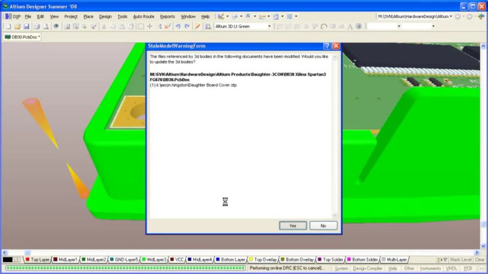 Defining the Board Shape From a STEP Model - Features
