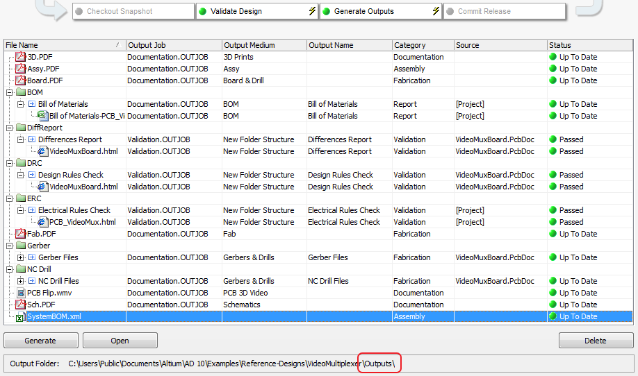 Suggerimento di progettazione: Utilizzo della vista di rilascio PCB per automatizzare l'elaborazione dei file di lavoro di output