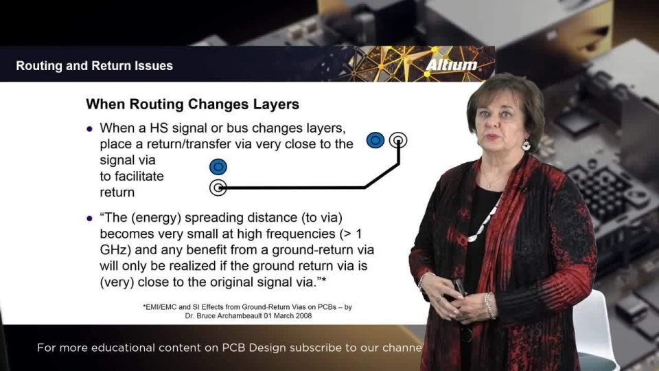 Designing the Signal Return Path Through the PC Board - Susy Webb - On-Demand Expert Training