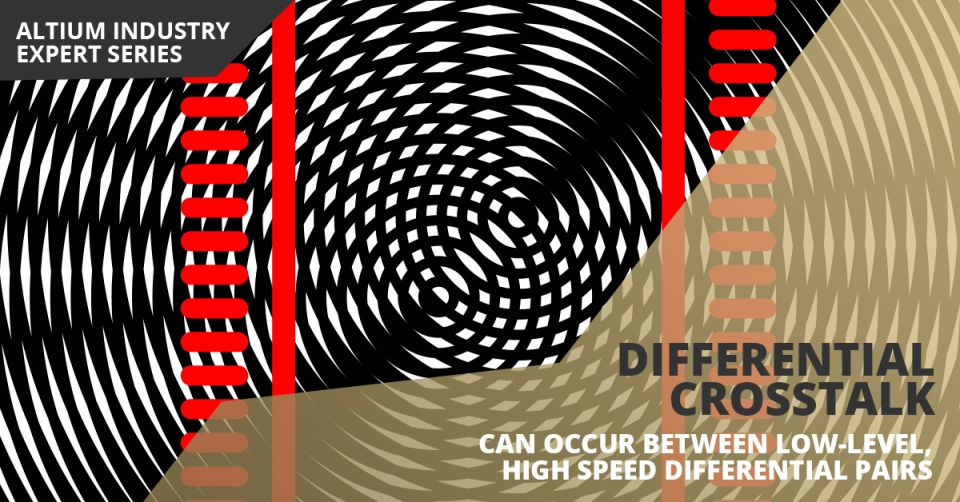 Crosstalk diferencial y espaciado entre pares diferenciales