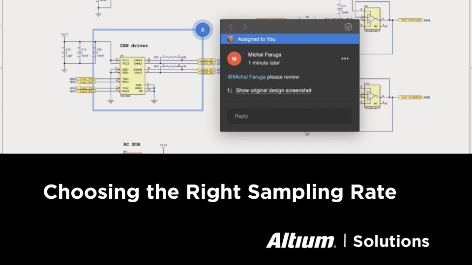 Digital Input Sampling for Embedded Systems in Altium Designer