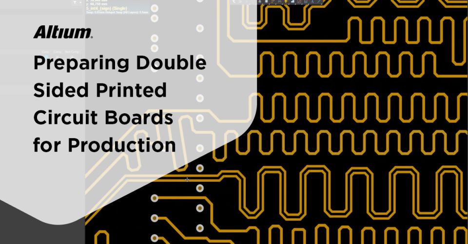 Conception de PCB double face dans Altium Designer