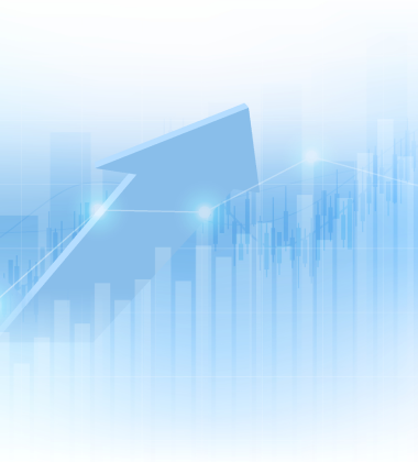 graph with large arrow on it