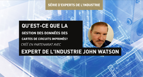 En quoi consiste la gestion des données de PCB ?