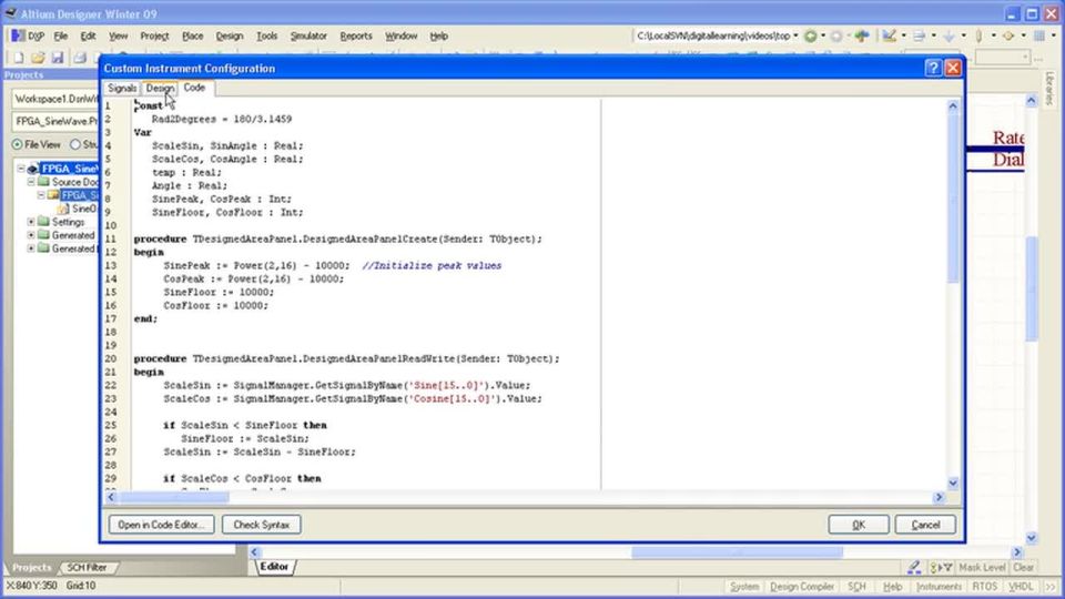 FPGA Field Instrumentation - Features