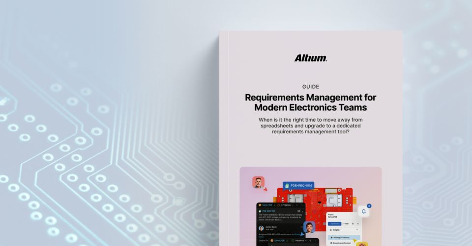 Requirements for Modern Electronics Teams Guide Cover