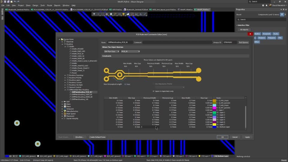 How to Retrace Tracks to Preferred Rules Setting