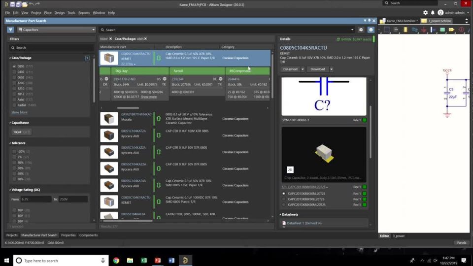 Identifying and Overcoming Electronic Part Related Challenges Using Altium Designer