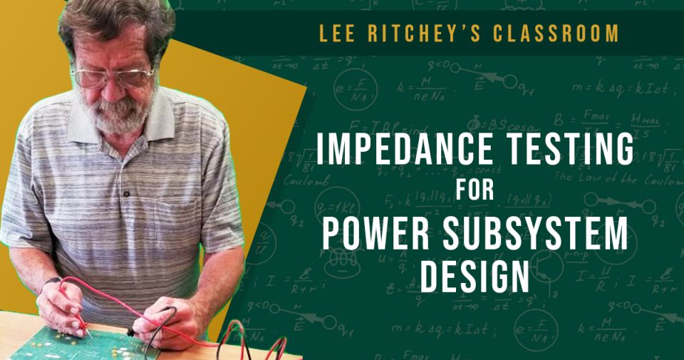 Pomiar impedancji PDN dla projektowania podsystemu zasilania