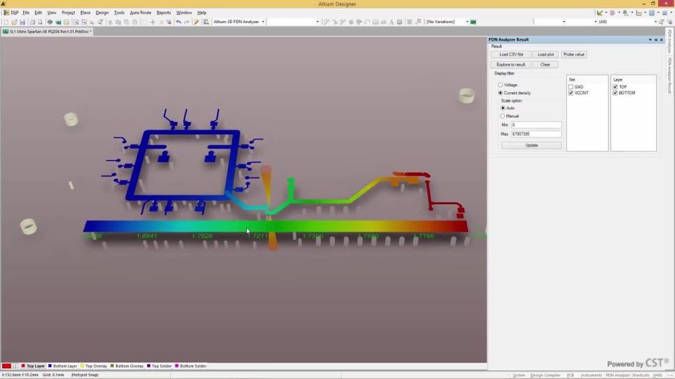 Integrated Design And Analysis Data - PDN Analyzer