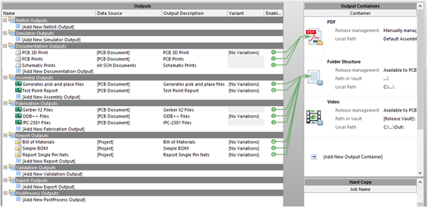 Intelligente Ausgabeformate