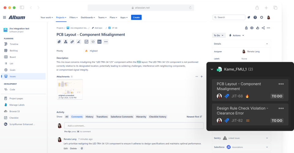 Jira Integration screenshot 