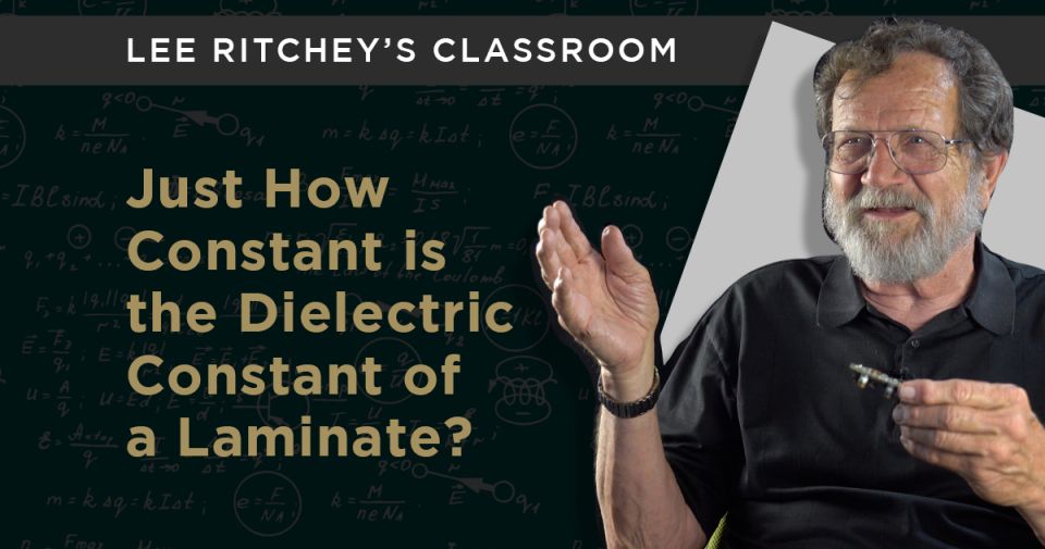 Just How Constant Is the Dielectric Constant of PCB Materials?