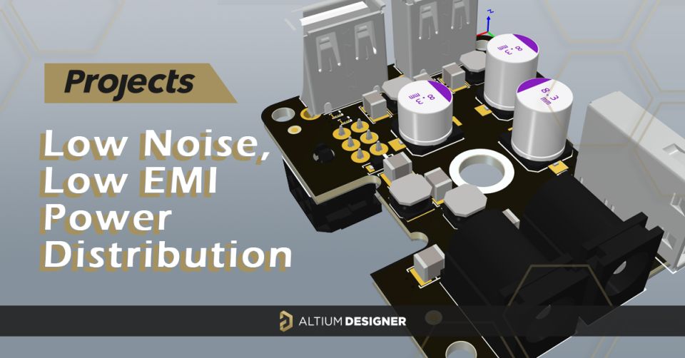 Low Noise, Low EMI Power Distribution