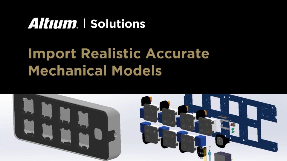 Współpraca MCAD w Altium Designer