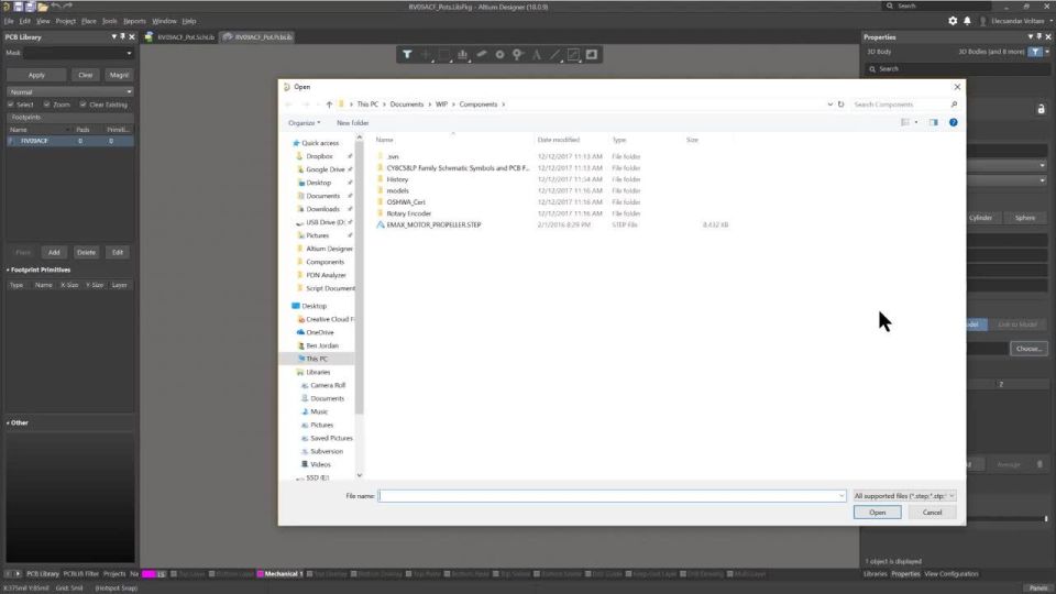 MCAD Import/Export - Features:ADSCvid