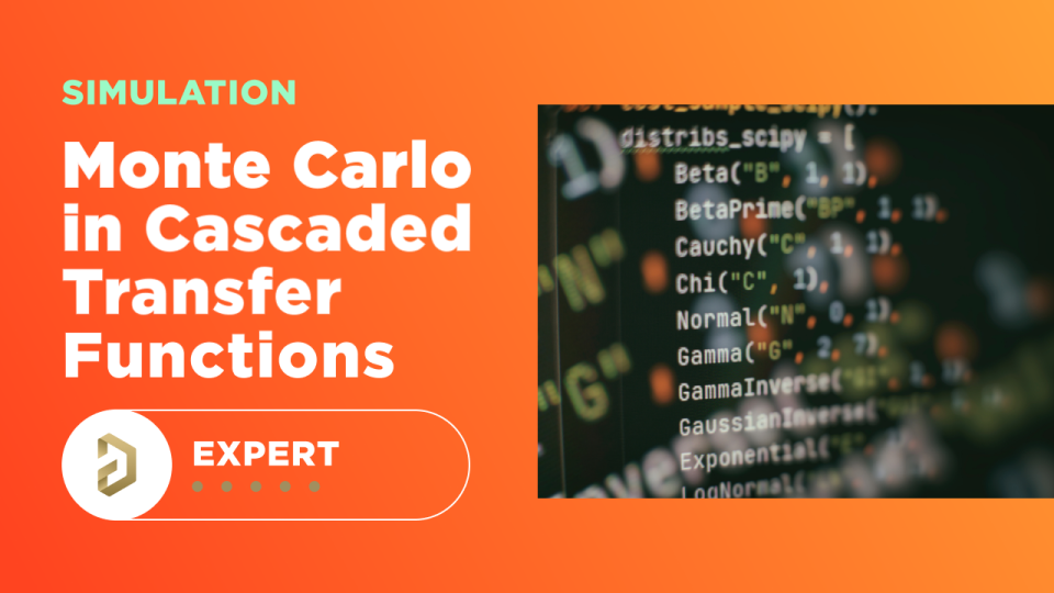Cascaded transfer functions monte carlo