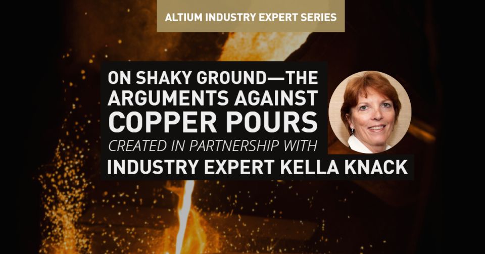 On Shaky Ground—the Arguments Against Copper Pours