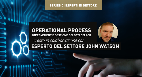 Operational process improvement e Gestione dei dati dei PCB