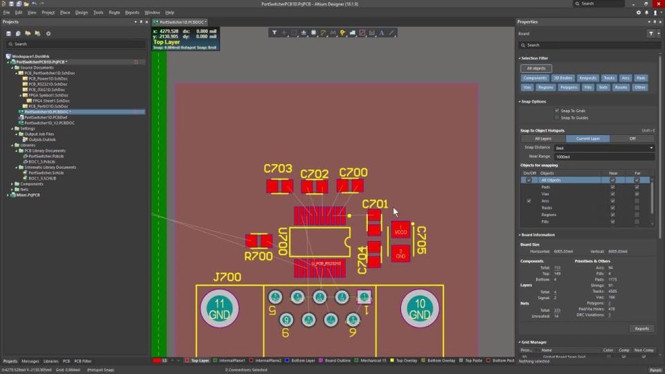 OrCAD to Altium Designer Migration - Parts Placement