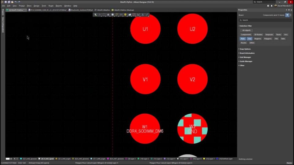 PADS to Altium Designer Migration - Defining Micro Vias