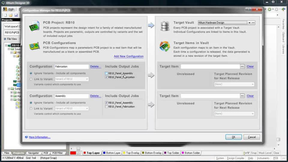 PCB Configuration Manager - Features