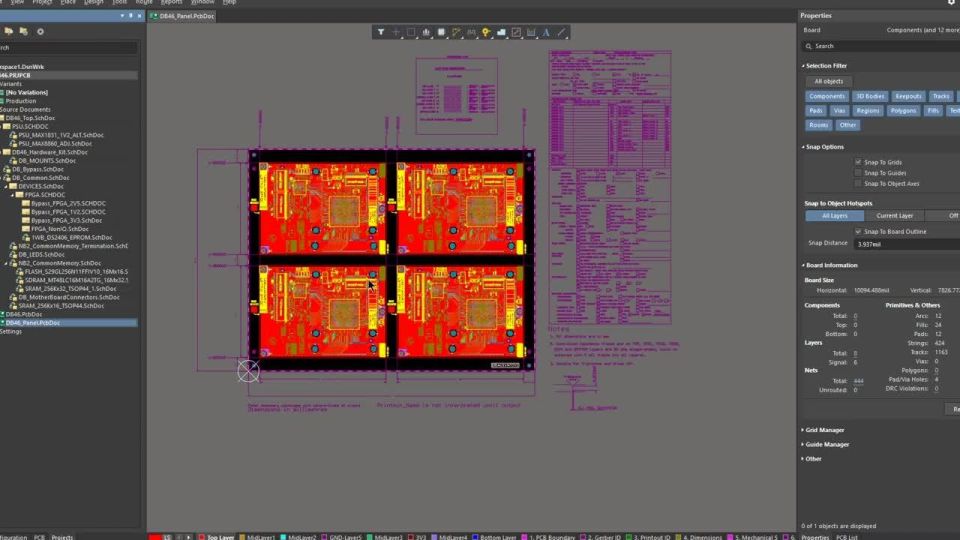 Panelization Support - Features:ADSCvid