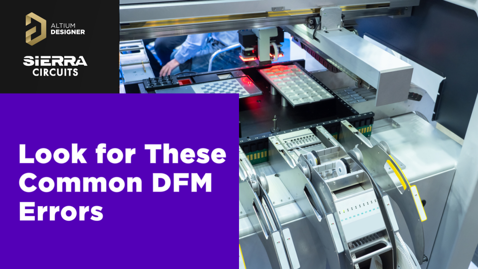 Błędy DFM PCB