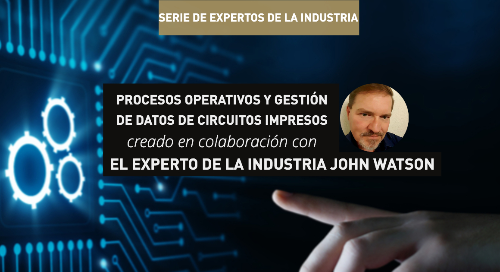 Procesos operativos y gestión de datos de circuitos impresos