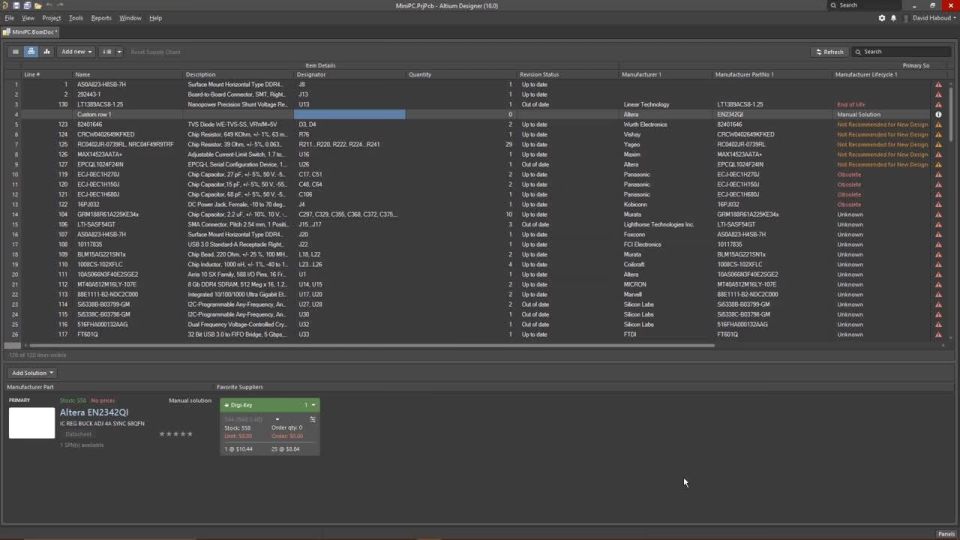 Real-time BOM Management - Features