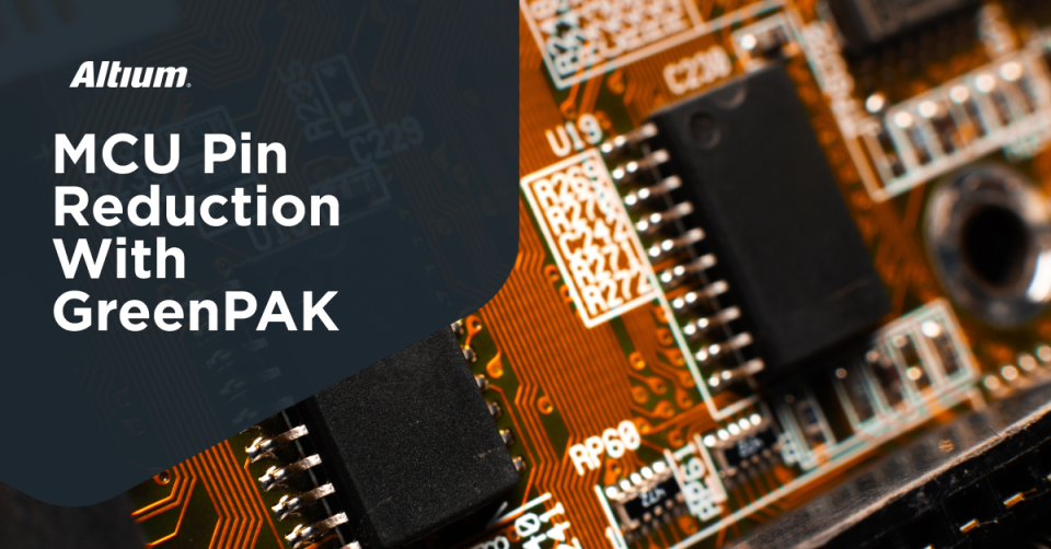 Réduisez le nombre de broches du MCU et le coût du système en déléguant la surveillance analogique, la logique GPIO, la temporisation et le traitement de bas niveau aux dispositifs GreenPAK.