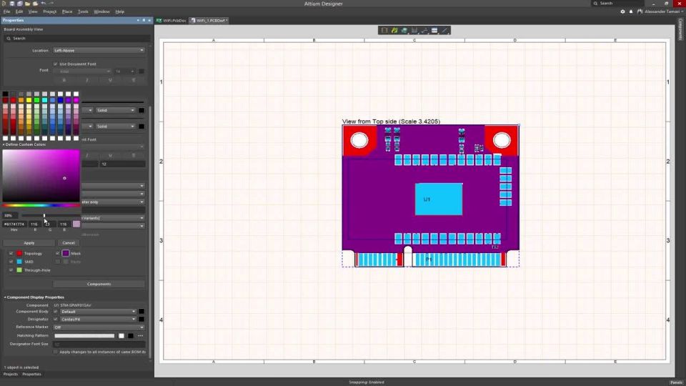Show Topology or Solder mask on Assembly View - How-To:ADSCvid