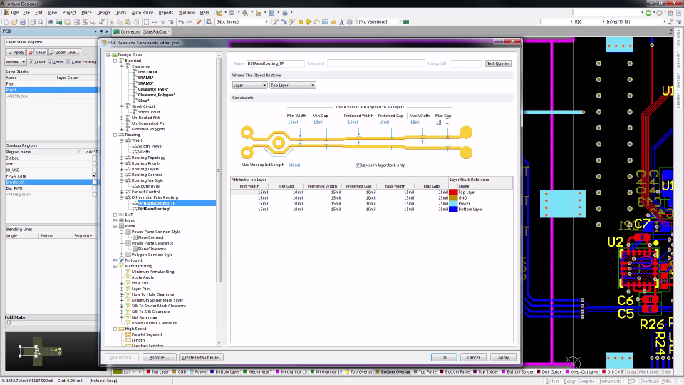 Streamlined Design Rule Editor - Features