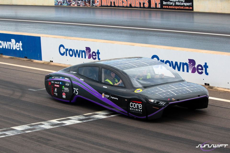 Student-Designed Solar Cars from Down Under