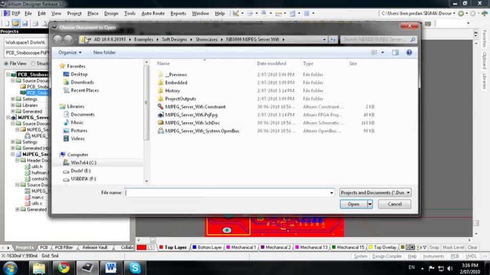 Support for Windows 7 - Features