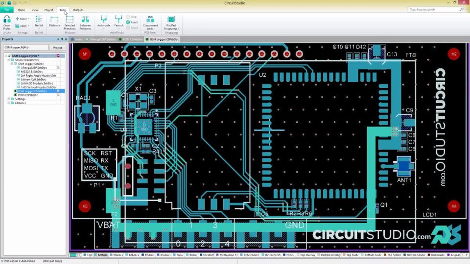 The CircuitStudio User Interface And Shortcuts - How-To