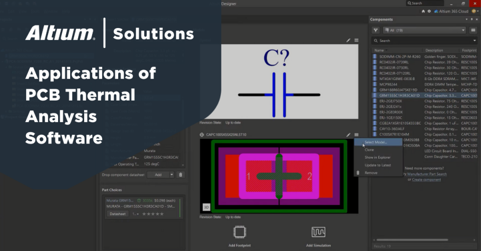 Oprogramowanie do symulacji i analizy termicznej w projektowaniu obwodów drukowanych