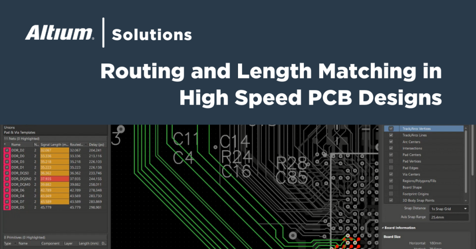 Transmission Line and PCB Track Design